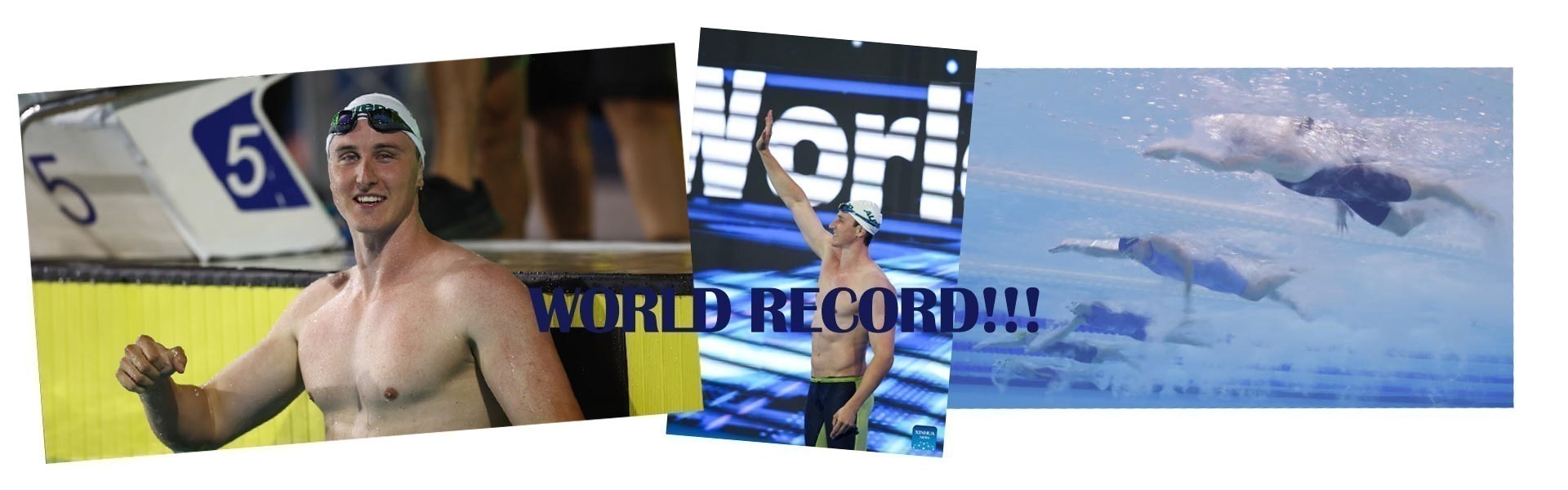 NEW Men's 50m Freestyle World Record for Cameron McEvoy!